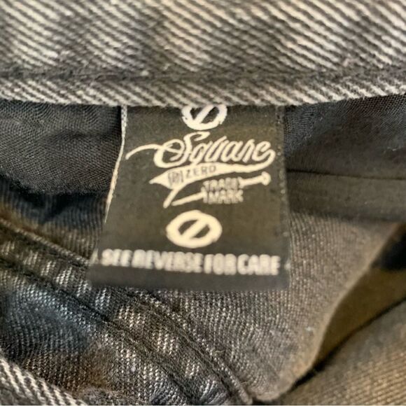 Square Zero Built to Last Men's Jeans Distressed Slim Denim Ripped  Size 40 - Picture 9 of 9